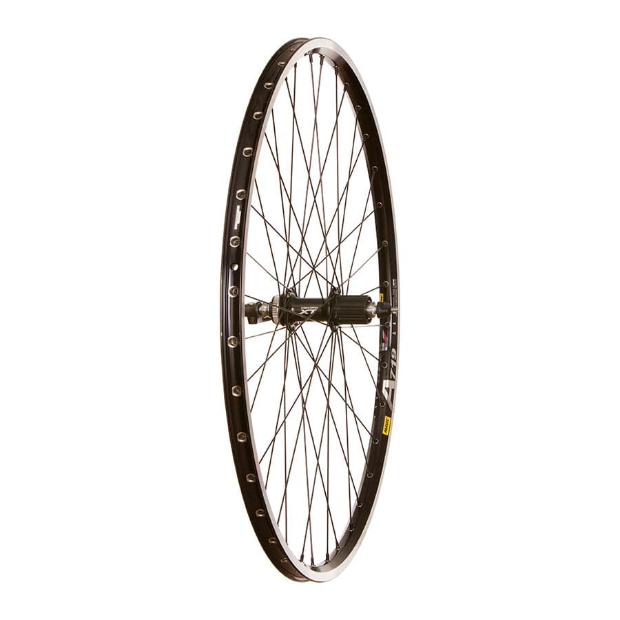 Wheel Shop Mavic A719 / Shimano XT HB-M8000 / FH-M8000 700C / 29" FH-M8000, Wheel, Rear, 700C / 622, Holes: 36, QR, 135mm, Rim and Disc CL, Shimano HG / 700 Wheels