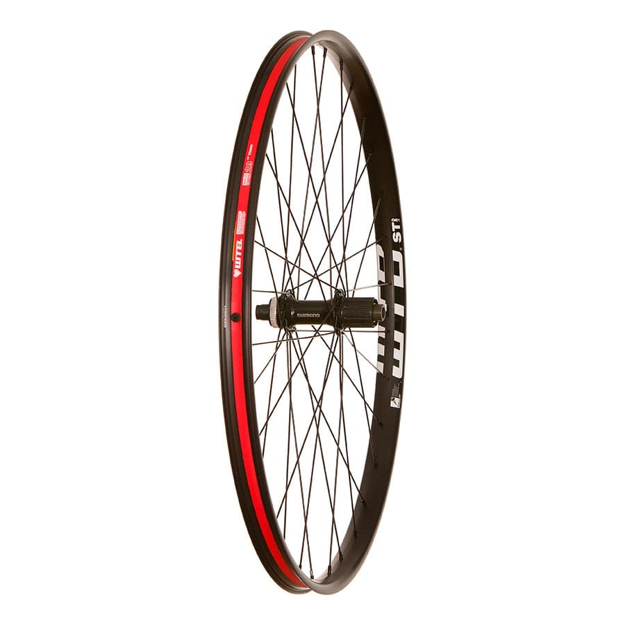 Wheel Shop WTB STi30 / Shimano HB-MT400-B / FH-MT400-B 29" Boost Wheel Shop, WTB STi30 / Shimano FH-MT400-B Boost, Wheel, Rear, 29'' / 622, Holes: 32, 12mm TA, 148mm, Disc Center Lock, Shimano HG / 29 Wheels