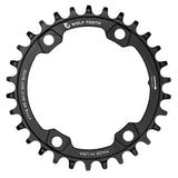 Wolf Tooth Components 96 BCD, for Shimano 12spd HG+ Shimano XT M8000 and SLX M7000 for Shimano 12spd, Chainring, Teeth: 30, Speed: 12, Bolts: 4, Single, 7075-T6 Aluminum, Black Chainrings