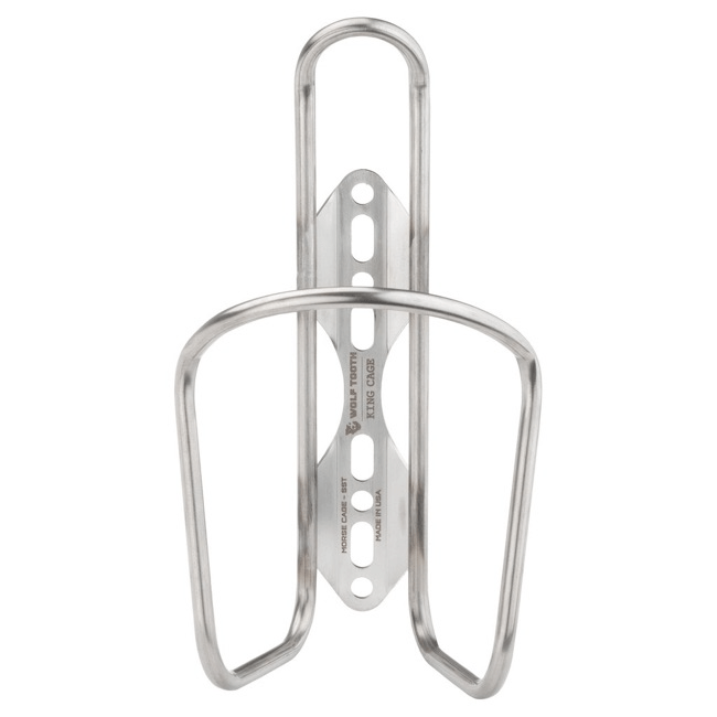 Wolf Tooth Components Morse Bottle Cage - Stainless Steel, Silver Accessories - Bottle Cages