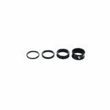 Wolf Tooth Components Precision Headset Spacer Kit 3, 5, 10, 15mm Black Parts - Headsets