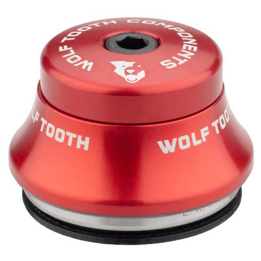 Wolf Tooth Components Premium IS41 Upper 15mm, IS41/28.6, Red Headsets