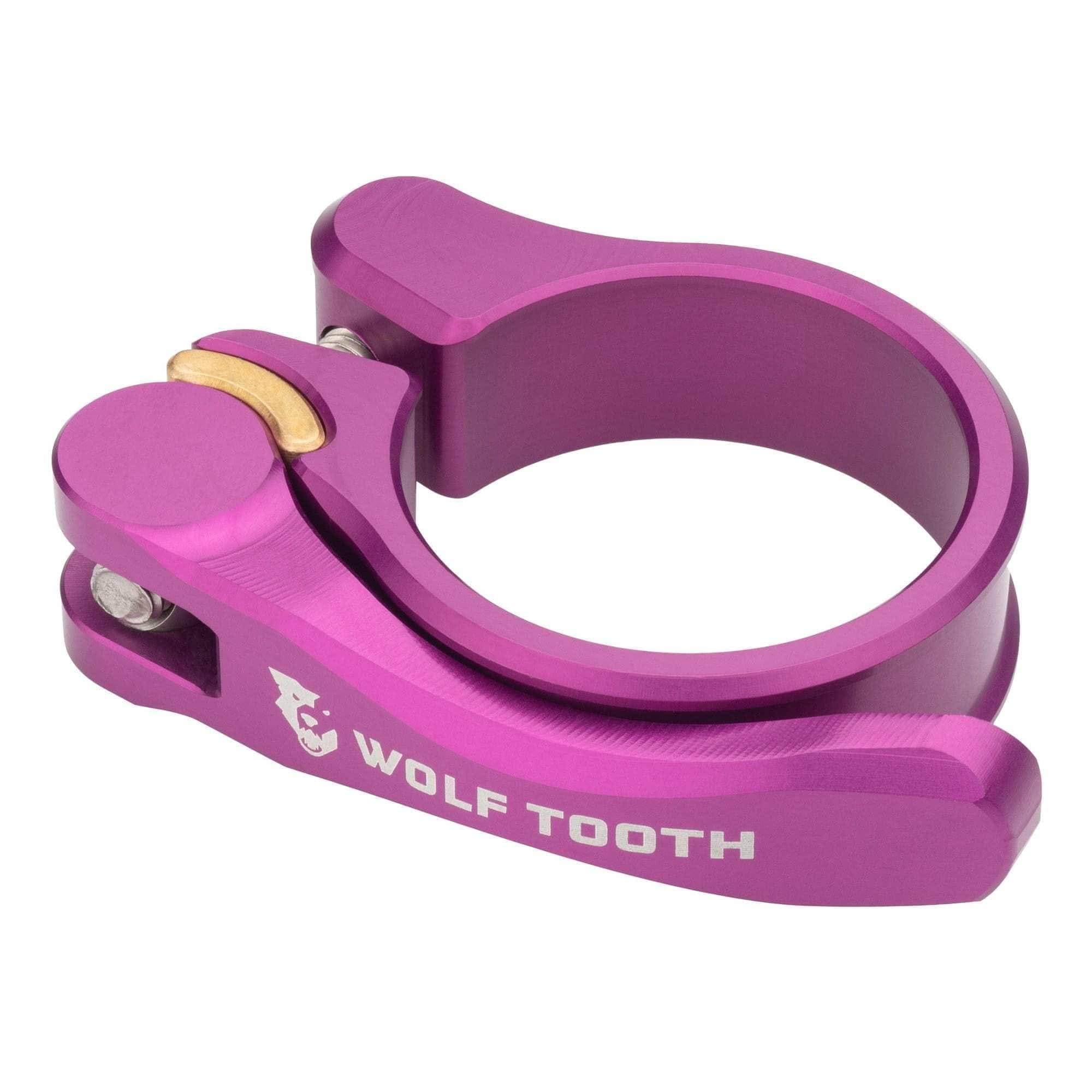 Wolf Tooth Components Quick Release Seatpost Clamp Purple / 29.8mm Parts - Seatposts - Clamps