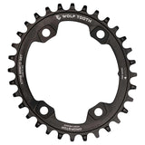 Wolf Tooth Components XT M8000 Elliptical Wolf Tooth Components, XT M8000 Elliptical, Chainring, Teeth: 30, Speed: 9-12, BCD: 96, Bolts: 4, 7075 Aluminum, Black Chainrings