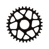 Works Components Shim 12spd Direct Mount 2, Speed: 12, BCD: Direct Mount Shimano, Front, 7075-T6 Aluminum, Black Chainrings