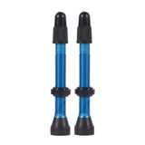 WTB Aluminum TCS Tubeless Valves Pair Blue / 34mm Parts - Valves