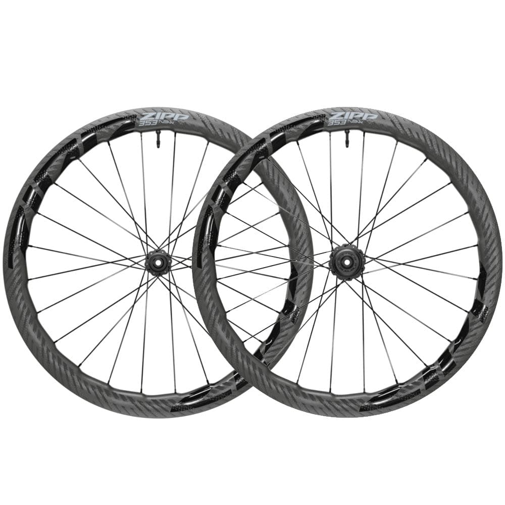 Zipp 353 NSW Tubeless Disc A1 700c Front & Rear Shimano HG Wheels