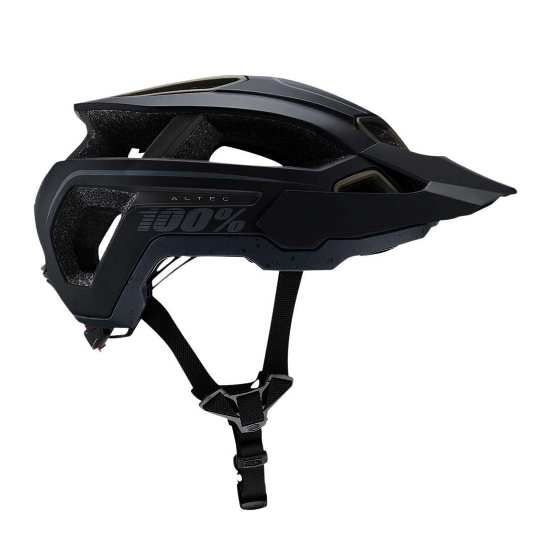 100% 100% Altec Helmet w/ Fidlock Black/Black / S/M