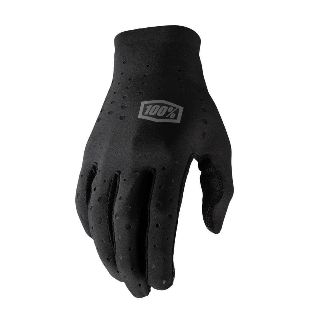 100% 100% Sling Long Finger Glove Black / L