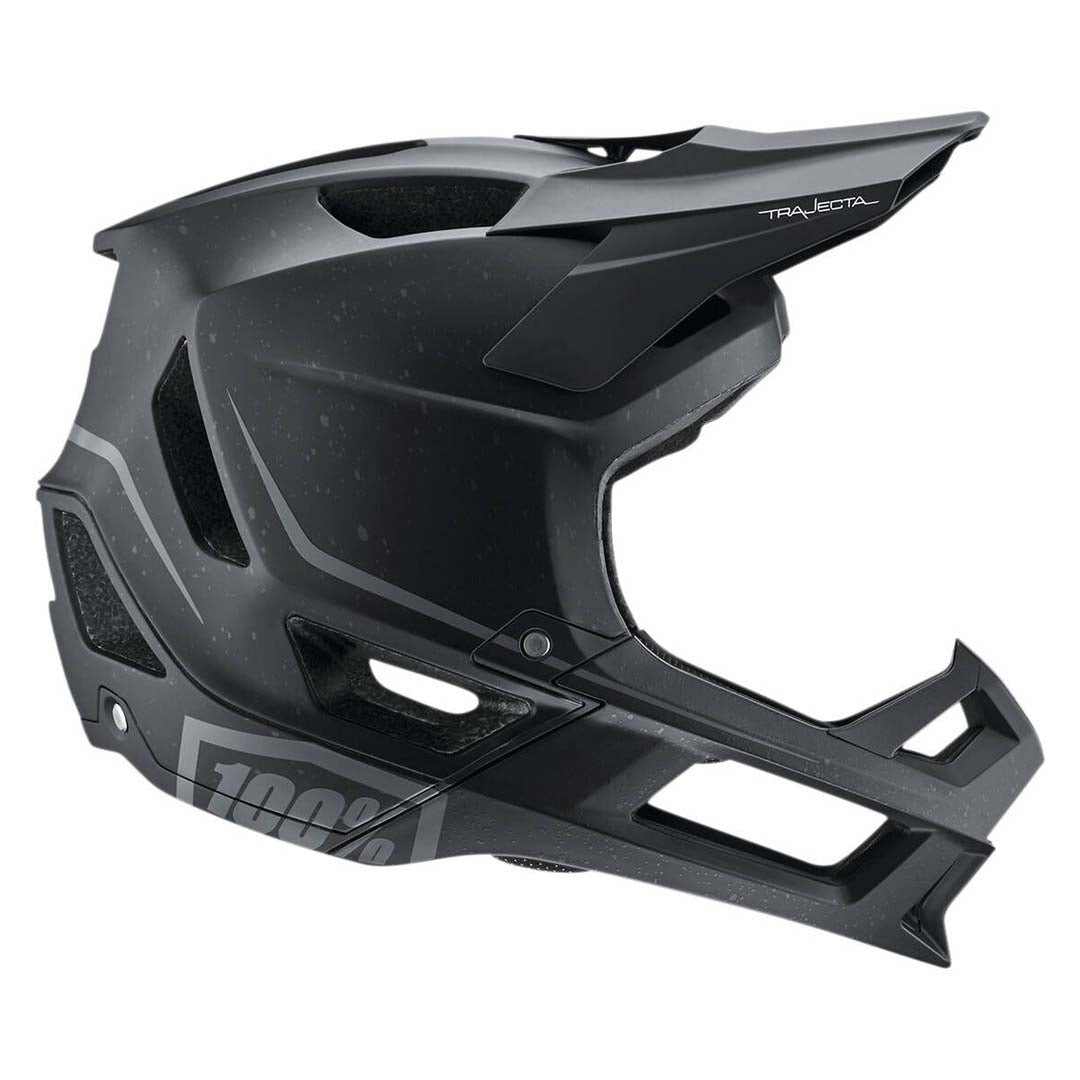 100% 100% Trajecta Helmet W/ Fidlock Black / L
