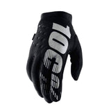 100% 100% Women's Brisker Gloves Black / L