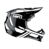 100% 100% Trajecta Helmet W/ Fidlock Black/White / M