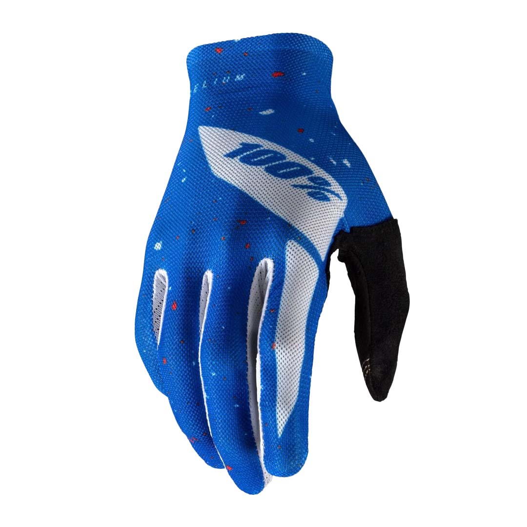 100% 100% Celium Glove Blue/White / XL