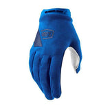 100% 100% Women's Ridecamp Gloves Blue / XL