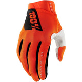 100% 100% Ridefit Glove Fluo Orange / S