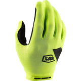 100% 100% Ridecamp Gloves Fluo Yellow / S
