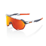 100% 100% S2 Soft Tact Grey Camo/HiPER Red Multilayer Mirror Lens