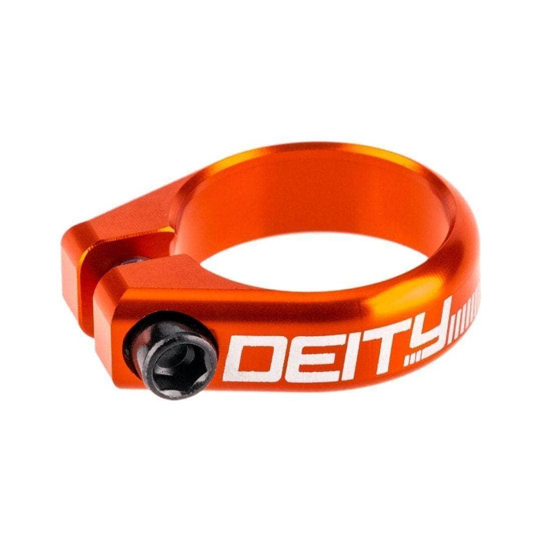 Deity Deity Circuit Seatpost Clamp Orange / 34.9mm