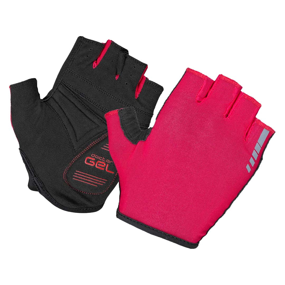 GripGrab GripGrab Solara Lightweight Padded Tan Through Gloves Red / XS