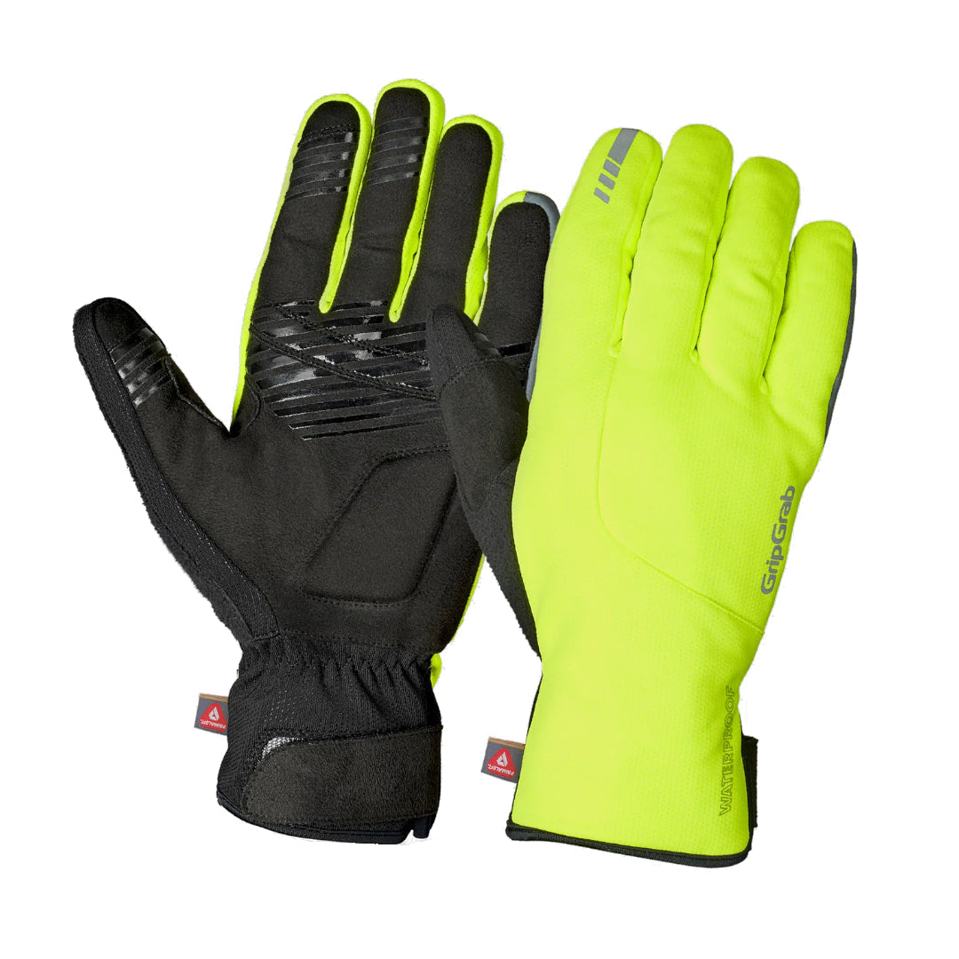 GripGrab GripGrab Polaris 2 Waterproof Winter Gloves Yellow Hi-Vis / M
