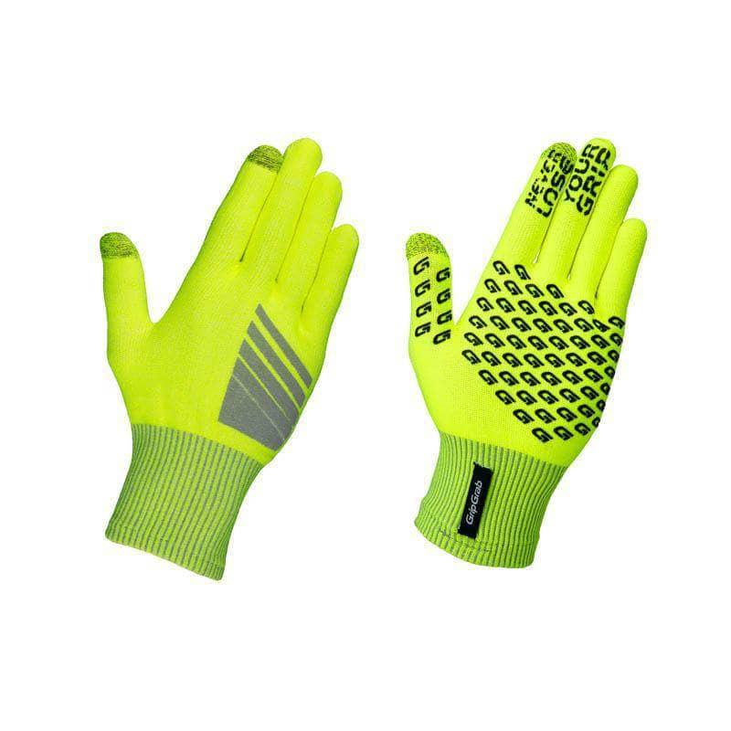 GripGrab GripGrab Primavera Hi-Vis Midseason Gloves Yellow Hi-Vis / XS-S