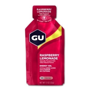 GU GU Energy Gel 24 Pack Box Raspberry Lemonade