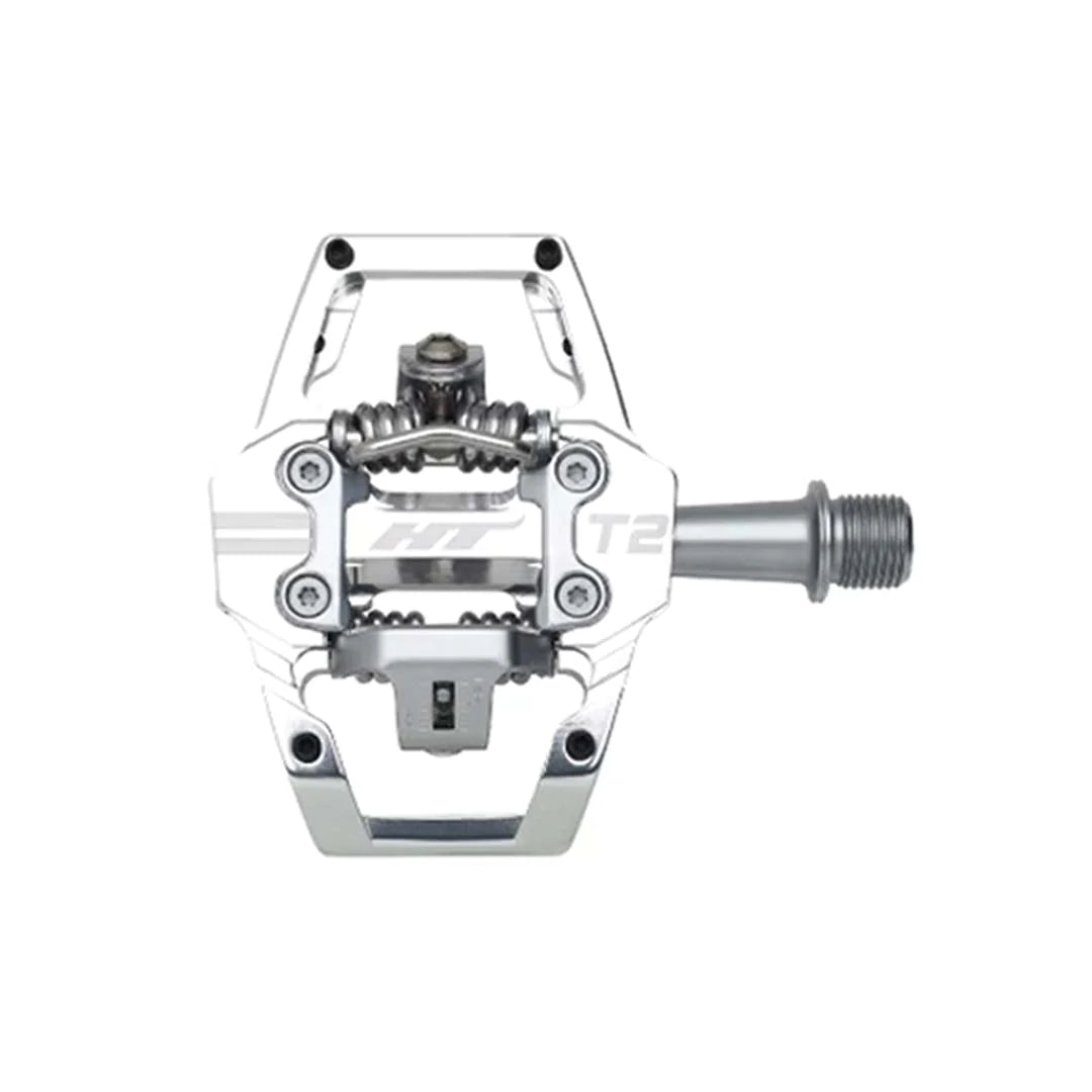 HT HT T2 Mountain Clipless Pedal Silver