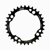 NSB NSB Variable Tooth Chainring, 4 Bolt, 104 BCD, 32 Tooth, Black