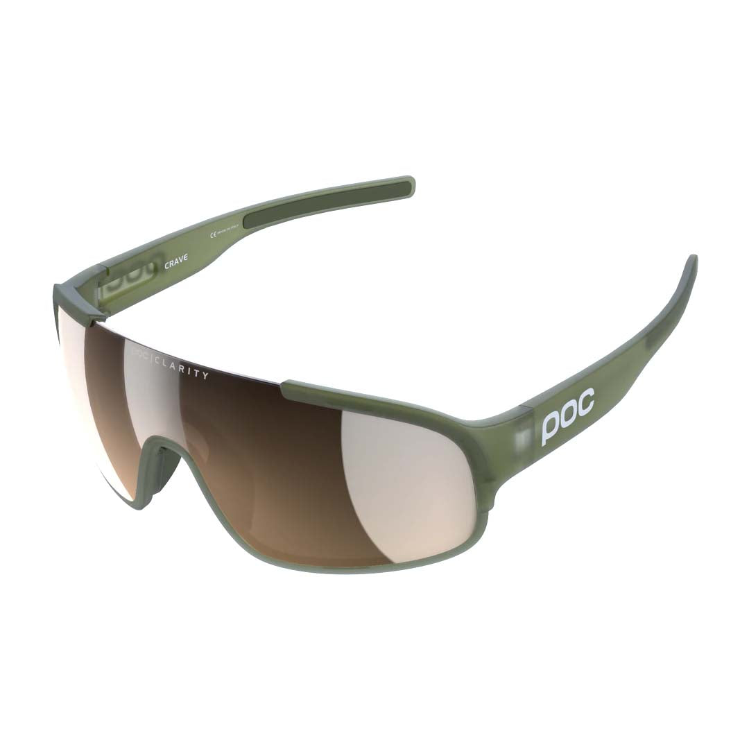 POC POC Crave Sunglasses Epidote Green Translucent / BSM