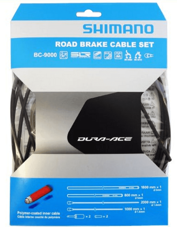 Shimano Shimano DURA-ACE BC-9000 Brake Cable Kit Black