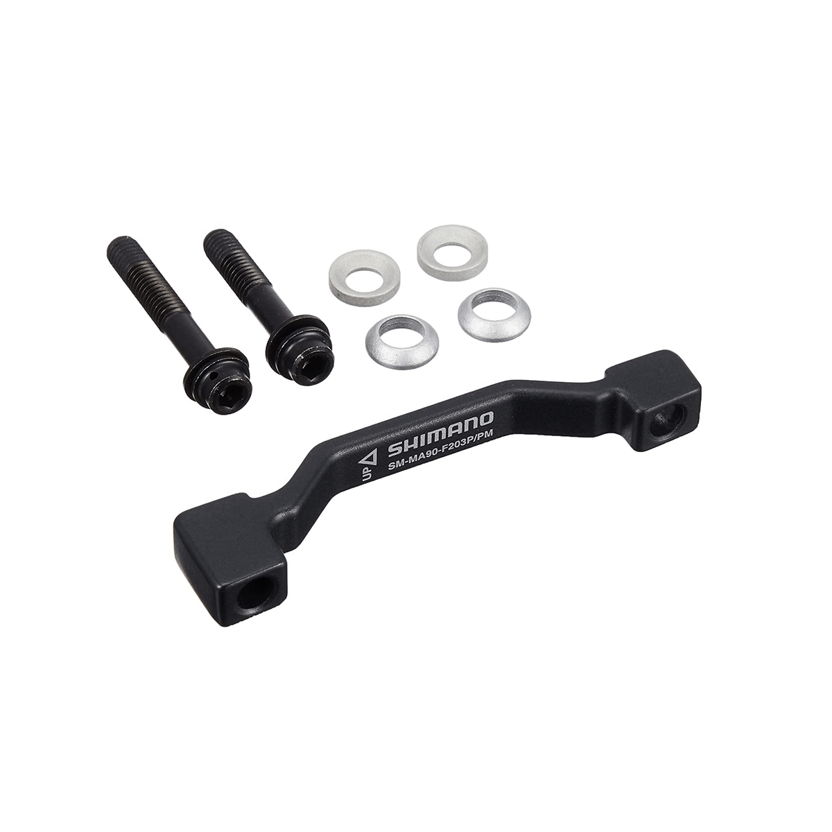 Shimano Shimano Mount Adapter for Disc Brake Caliper SM-MA90-F203P/PM, Ultimate series, for Post mount 180mm to 203mm