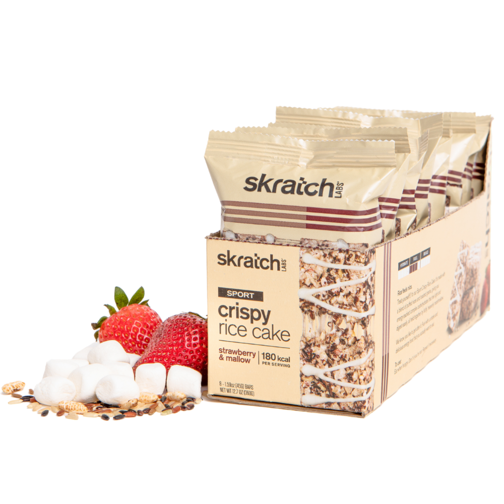 Skratch Labs Skratch Labs Sport Crispy Rice Cake Strawberry & Mallow / Box