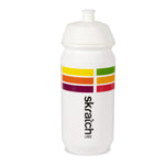 Skratch Labs Skratch Labs Water Bottle 500mL White w/ Stripes