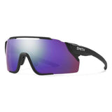 Smith Smith Attack MAG MTB Sunglasses Matte Black/ChromaPop Violet Mirror