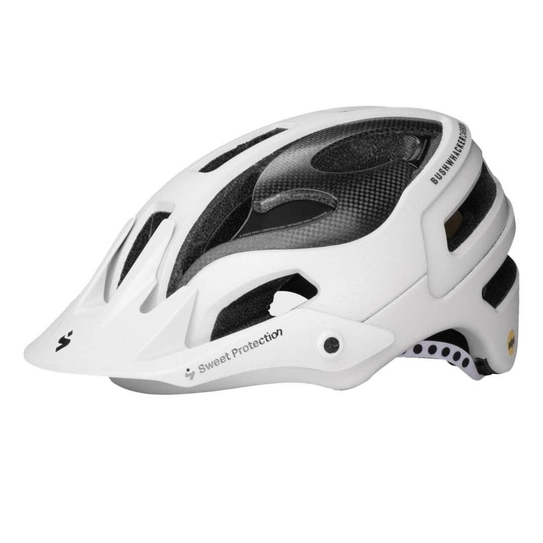 Sweet Protection Sweet Protection Bushwhacker II Carbon MIPS Helmet Matte White Metallic / SM